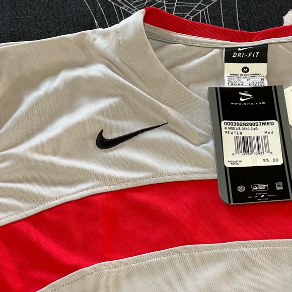 NWT VINTAGE 2003 NIKE DRI-FIT OSU OHIO STATE UNIVERSITY BUCKEYES L/S JERSEY M - Picture 5 of 11